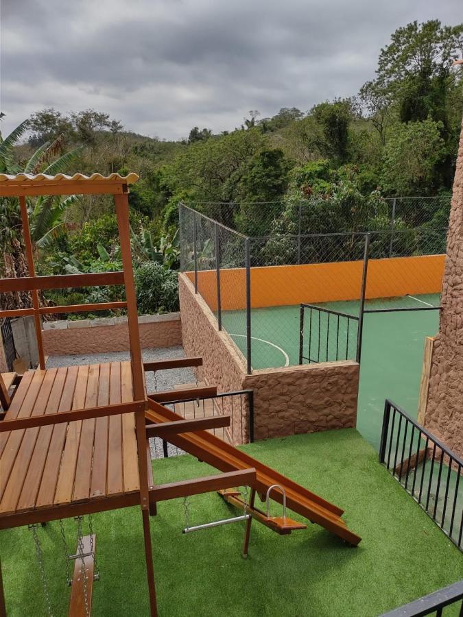 Chacara Bella Vida Com Piscina Churrasqueira Salao De Festas Fogao A Lenha Quadra Aracariguama Luaran gambar