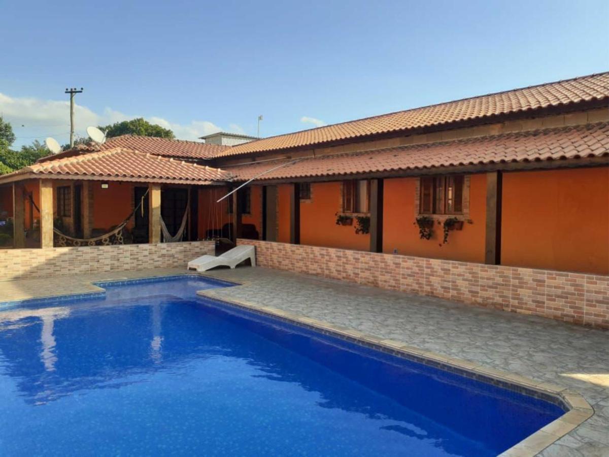 Chacara Bella Vida Com Piscina Churrasqueira Salao De Festas Fogao A Lenha Quadra Aracariguama Luaran gambar