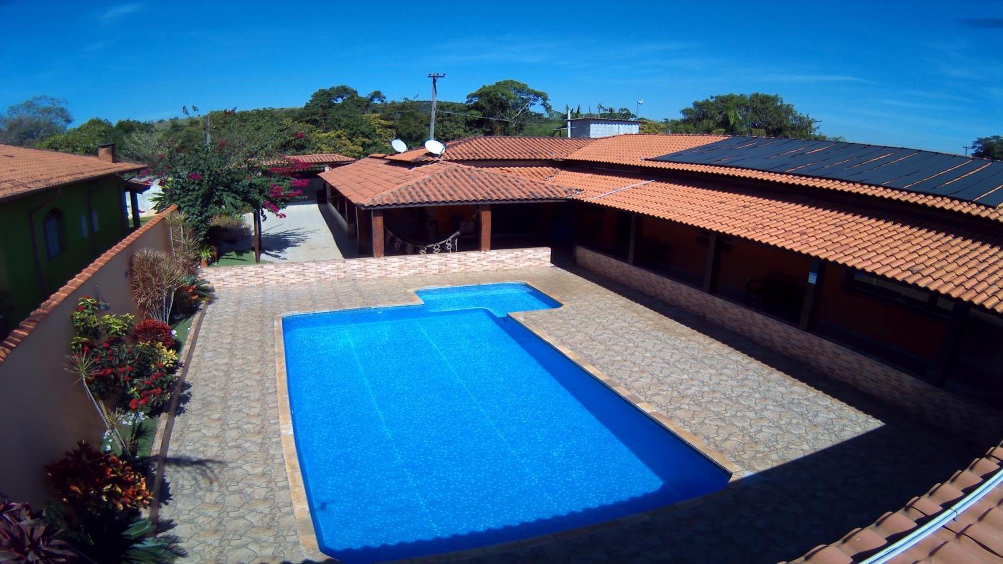 Chacara Bella Vida Com Piscina Churrasqueira Salao De Festas Fogao A Lenha Quadra Aracariguama Luaran gambar