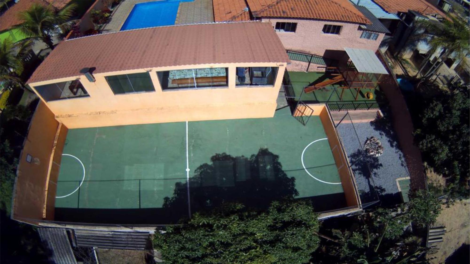 Chacara Bella Vida Com Piscina Churrasqueira Salao De Festas Fogao A Lenha Quadra Aracariguama Luaran gambar